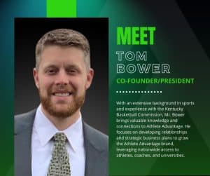 Tom Bower professional headshot with Athlete Advantage biography