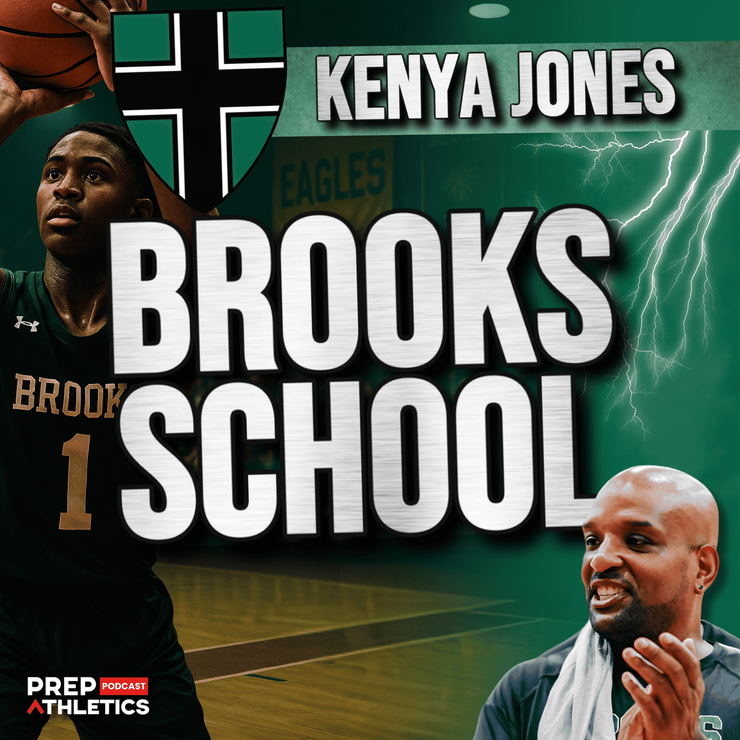 Brooks School Basketball ft. Kenya Jones | PREP Athletics Brooks School basketball player prepares for a free throw beside head coach Kenya Jones, representing the program’s disciplined approach and winning culture.